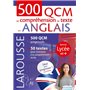 500 QCM de compréhension de texte en anglais