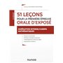 51 leçons pour la première épreuve orale d'exposé - Agrégation interne de mathématiques