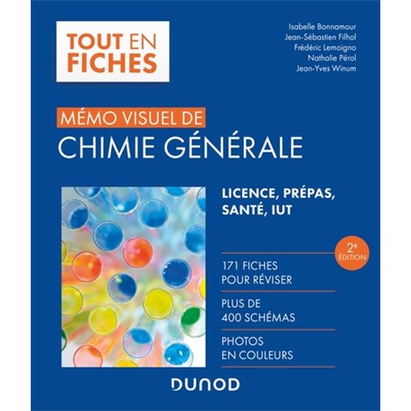 Mémo visuel de chimie générale - 2e éd.