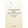 L'abandon des prétentions