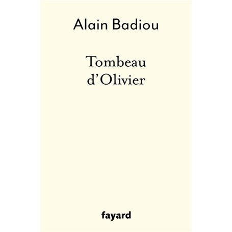 Tombeau d'Olivier
