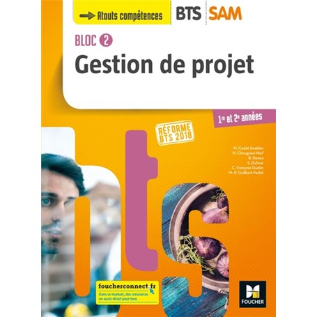 BLOC 2 - Gestion de projet - BTS SAM 1re et 2e années - Éd. 2018