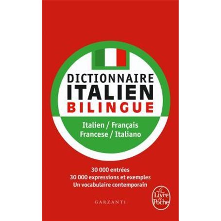 Dictionnaire de poche italien