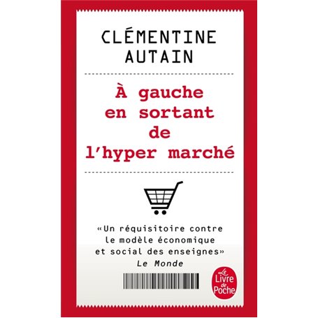 A gauche en sortant de l'hypermarché