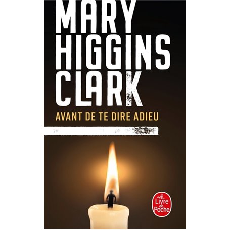 Avant de te dire adieu