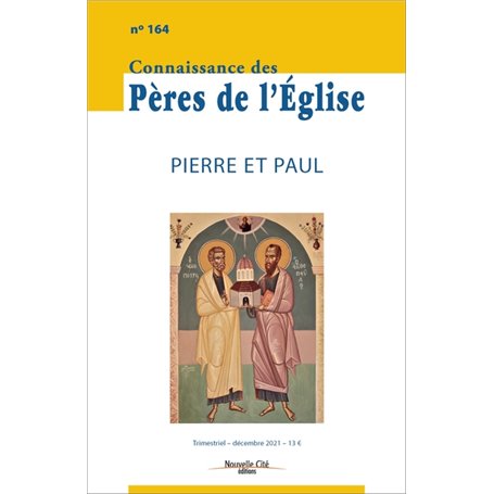 Connaissance des Pères de l'Église n°164