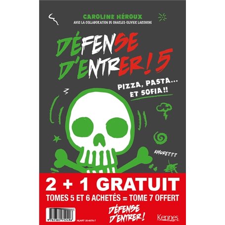 Pack Défense d'entrer! T05 - T06 + T07 offert