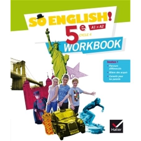 So English! - Anglais 5e Éd. 2017 - Workbook