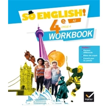 So English! - Anglais 4e Éd. 2017 - Workbook