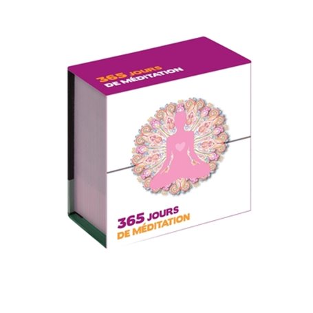 Mini calendrier - 365 jours de méditation