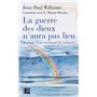 La guerre des dieux n'aura pas lieu