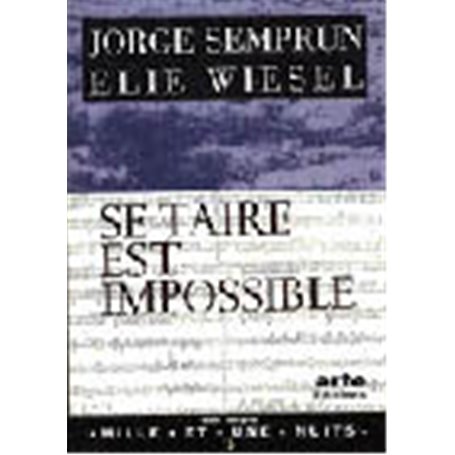 Se taire est impossible