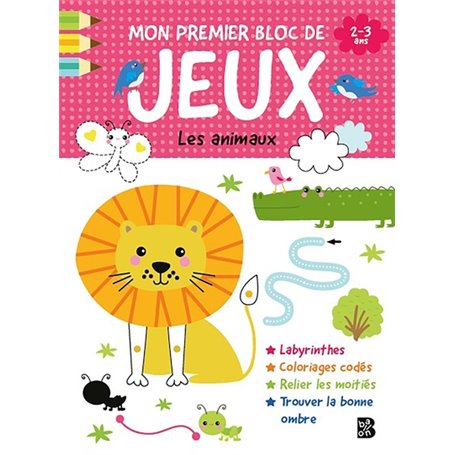 Mon premier bloc de jeux - Les animaux