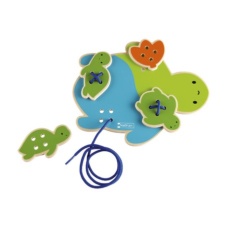 Animaux à lacer - La tortue