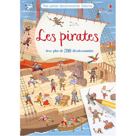 Les pirates - Mes petites décalcomanies Usborne