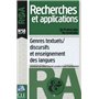 Collection Recherche et application : Genres textuesl, discursifs et enseignement des langues