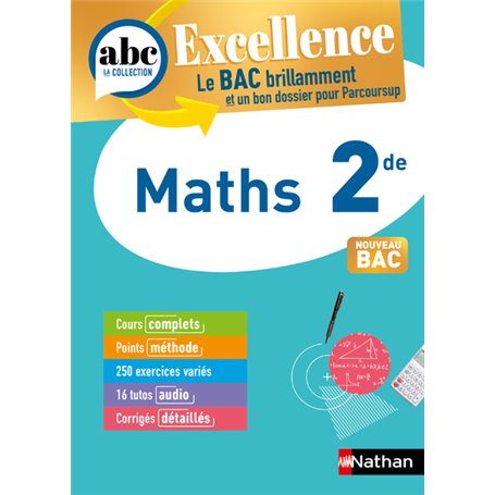 ABC BAC Excellence Maths 2de