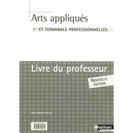 Arts appliqués Livre du professeur