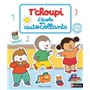 T'choupi l'école en autocollants