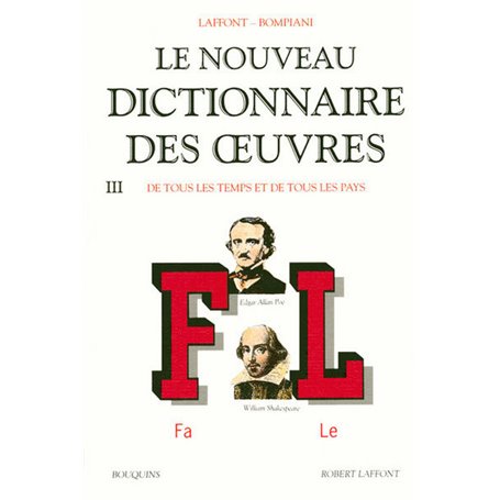 Nouveau dictionnaire des oeuvres - tome 3