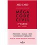 Méga Code civil 2022/2023, 1e partie