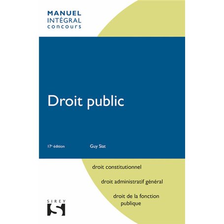 Droit public 17ed