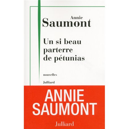 Un si beau parterre de pétunias