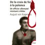 De la croix de fer à la potence un officier allemand résistant à Hitler