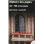 Histoire des papes de 1789 à nos jours