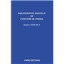 Bibliographie annuelle de l'histoire de France n°