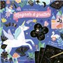 Magnets à gratter - Licornes et féérie
