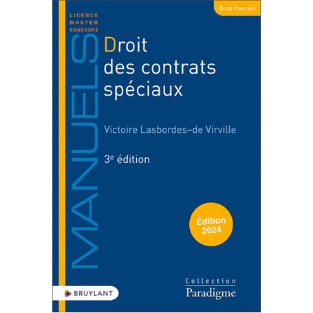 Droit des contrats spéciaux