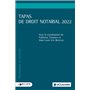 Tapas de droit notarial 2022
