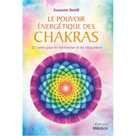 Coffret Le pouvoir énergétique des chakras - 50 cartes pour les harmoniser et les rééquilibrer