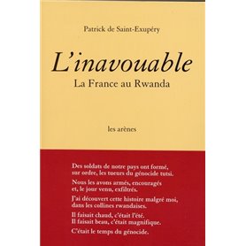 L'Inavouable - La France au Rwanda