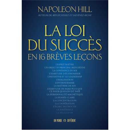 La loi du succès en 16 brèves leçons