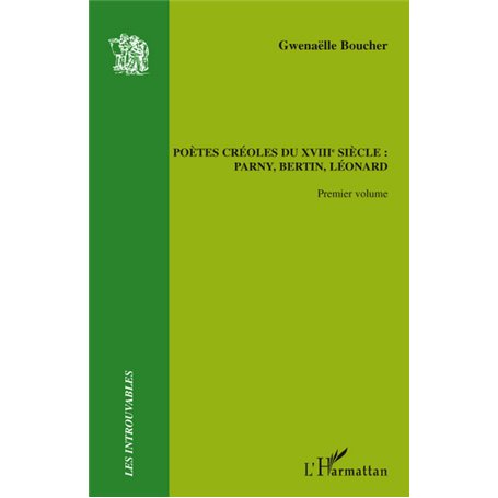 Poètes créoles du XVIIIème siècle :