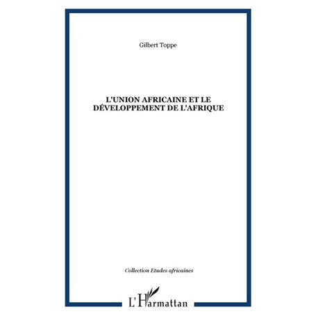 L'Union africaine et le développement de l'Afrique
