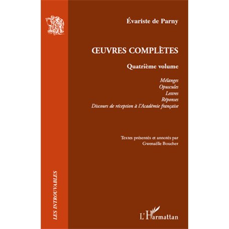 Oeuvres Complètes