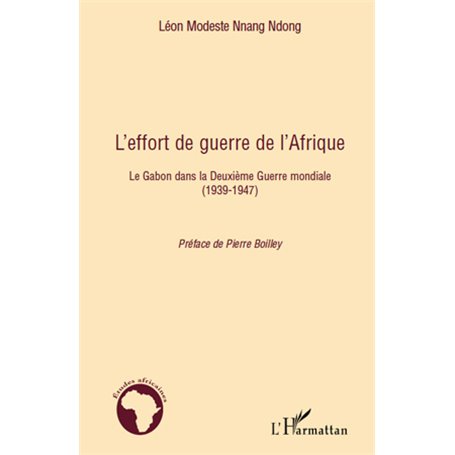 L'effort de guerre de l'Afrique