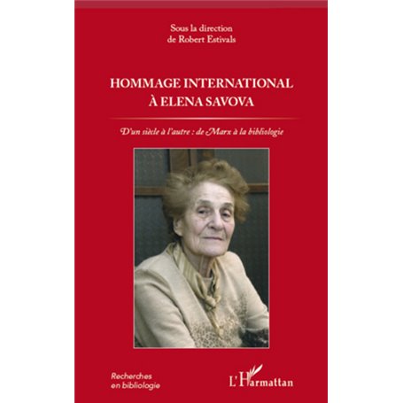 Hommage international à Elena Savova