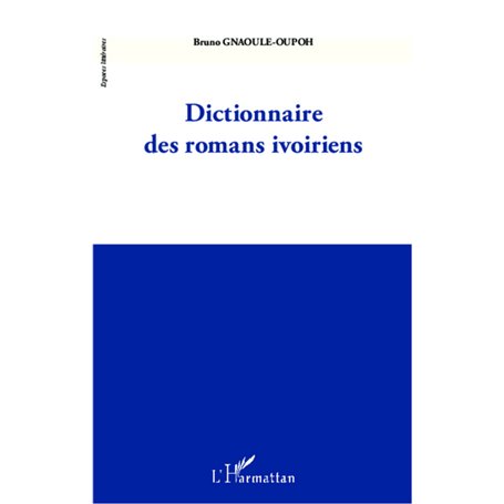 Dictionnaire des romans ivoiriens