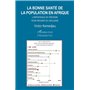 La bonne santé de la population en Afrique