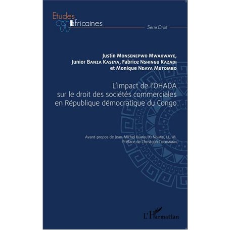 L'impact de l'OHADA sur le droit des sociétés commerciales en République démocratique du Congo