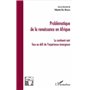 Problématique de la renaissance en Afrique