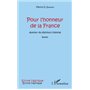 Pour l'honneur de la France
