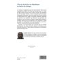 L'Etat de droit dans les Républiques du Mali et du Sénégal