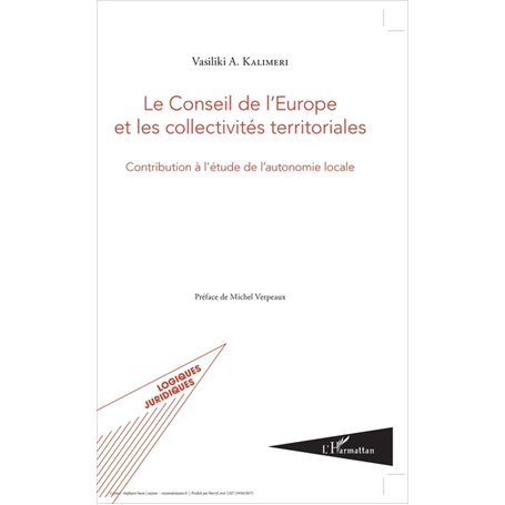 Le conseil de l'Europe et les collectivités territoriales