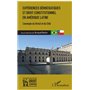Expériences démocratiques et droit constitutionnel en Amérique latine