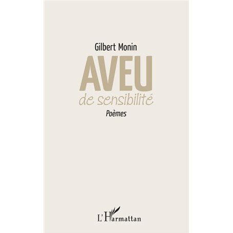 Aveu de sensibilité